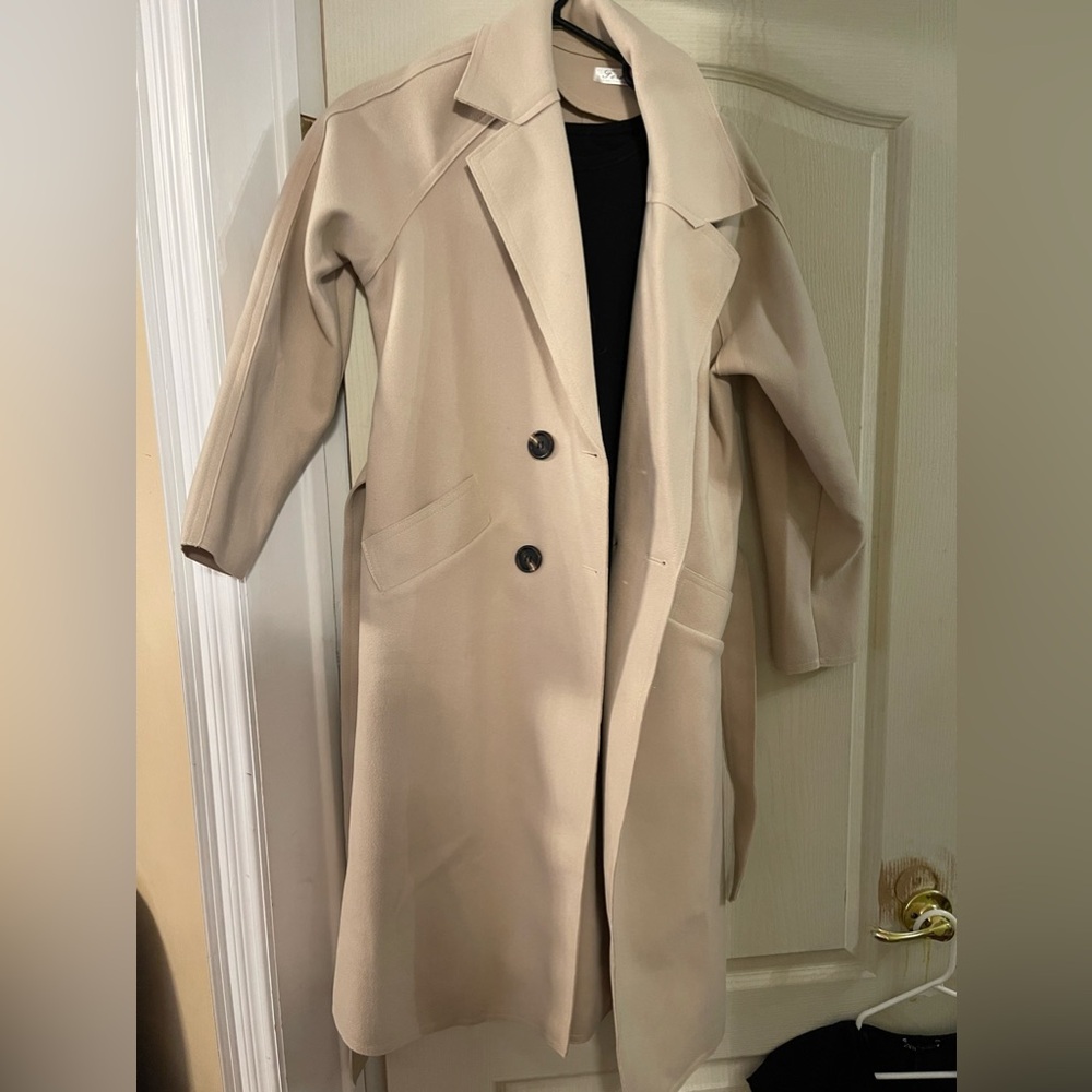 Classic Tan Trench Coat
